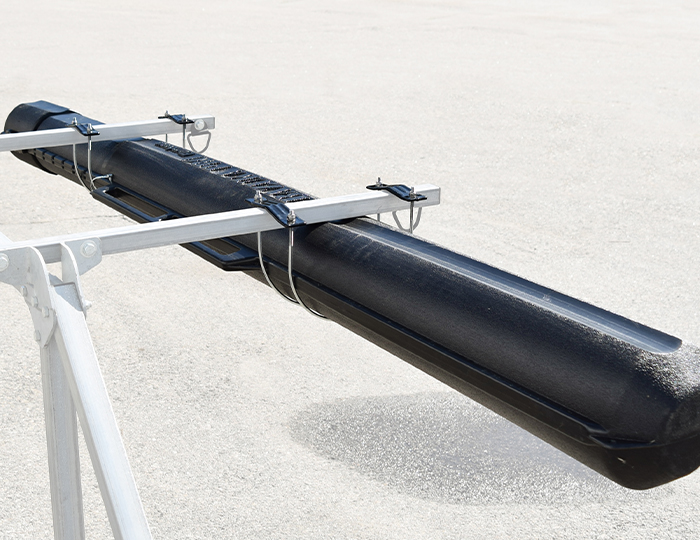 Fishing Rod Storage Tube with Mounting Hardware